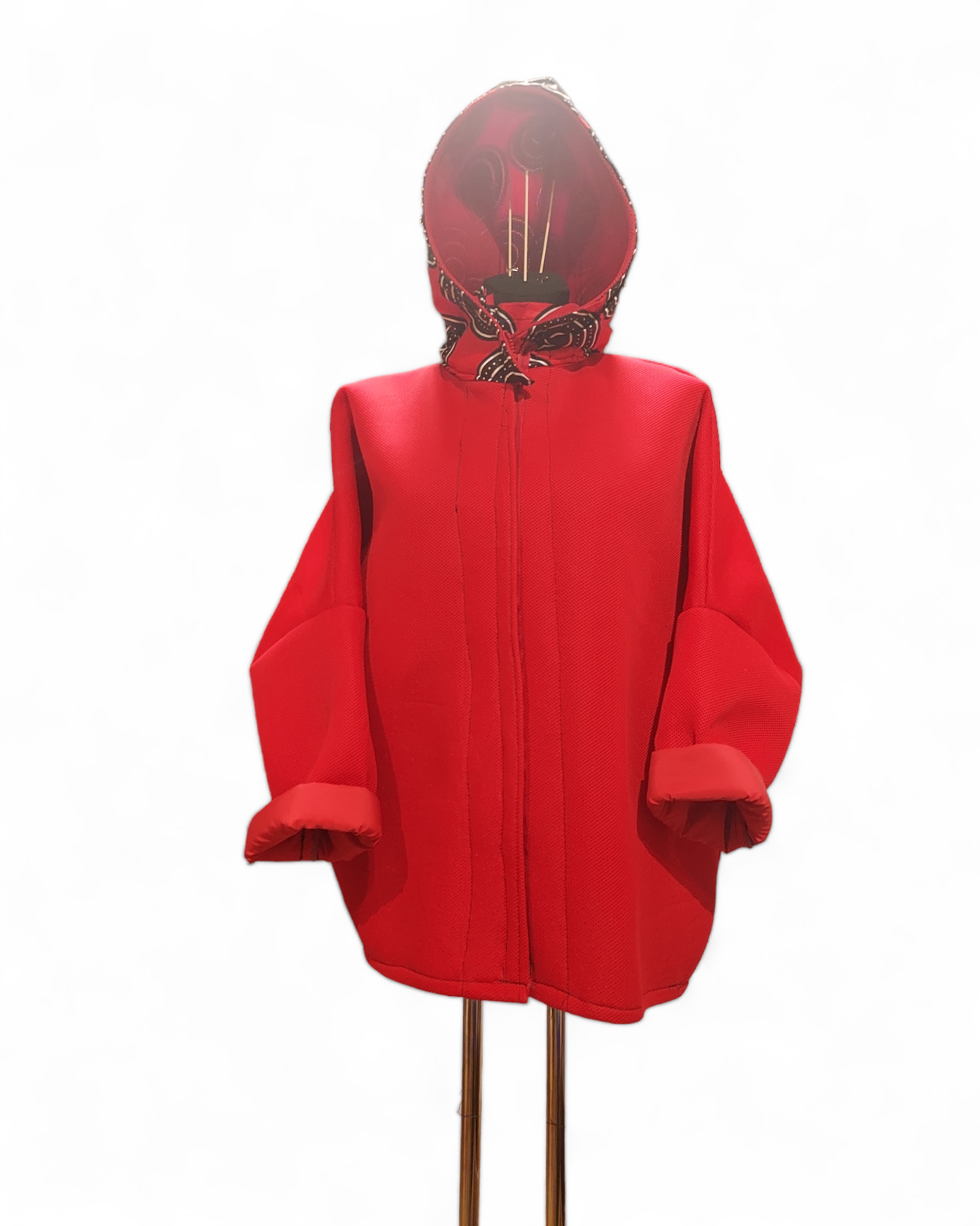 Polyester jakke med Afrikansk